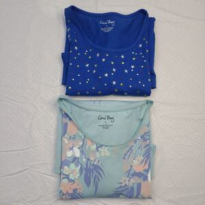 2 x 1 Coral Bay Women T Shirt Size L